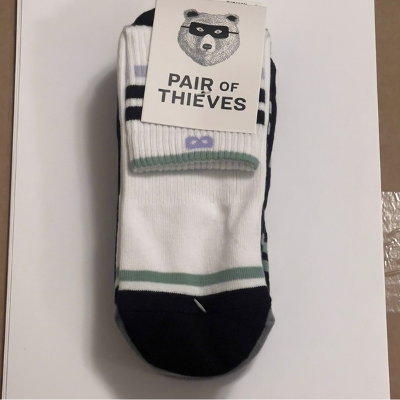 Pair of Thieves Men's Socks Crew Cushion 3 Pack Size 6-12 - Picture 2 of 3